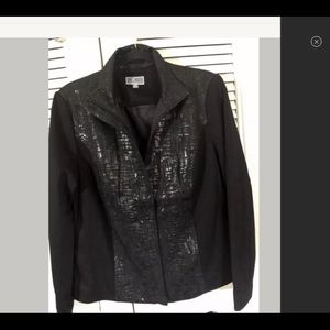 New JM Collection Knit Jacket Blazer